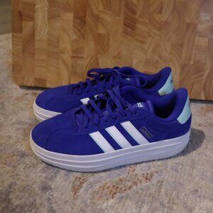 New Adidas Court Bold Platform Sneaker, sz 7.5